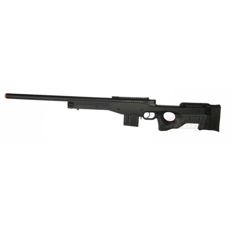 Well MB4401 L96 Metal Airsoft Sniper Rifle, Black