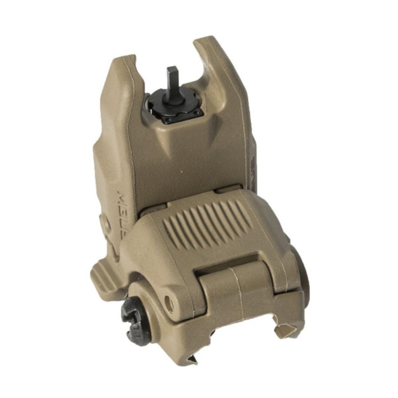 Magpul PTS Gen 2 MBUS Back-Up Sight, Front, FDE