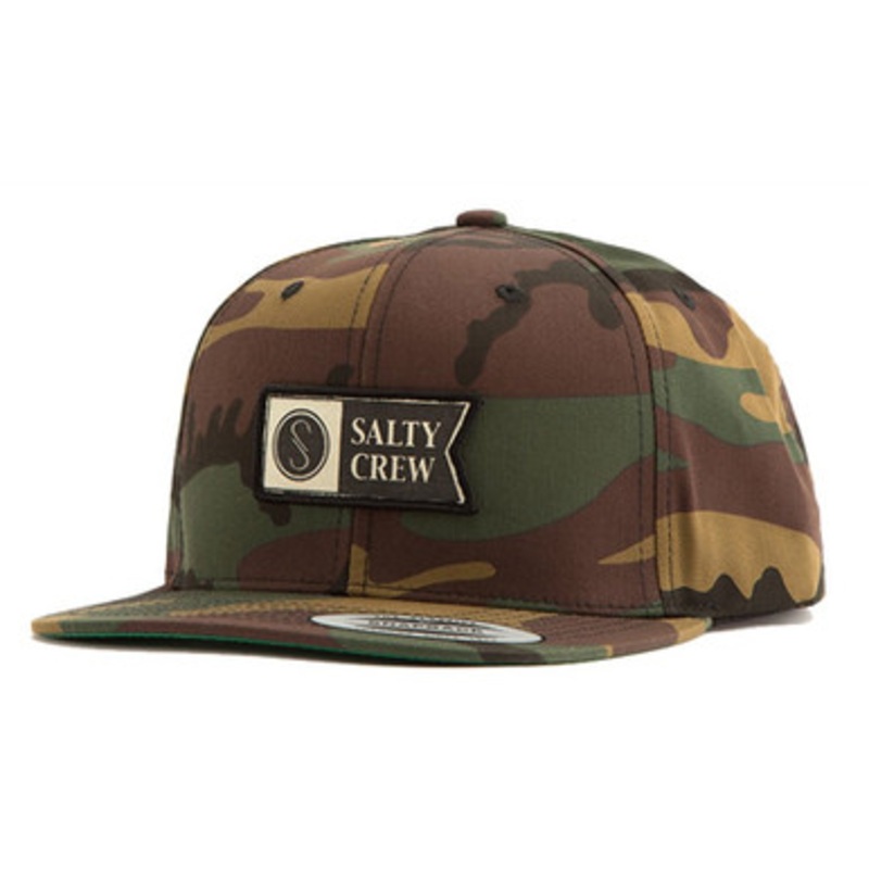 Salty Crew Alpha Stamped Hat – Camo