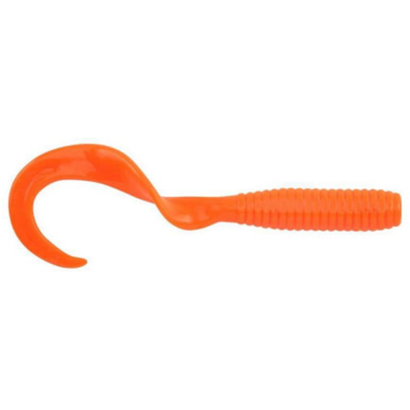 Berkley Gulp! Freshwater Grub – 4in – Salmon Red