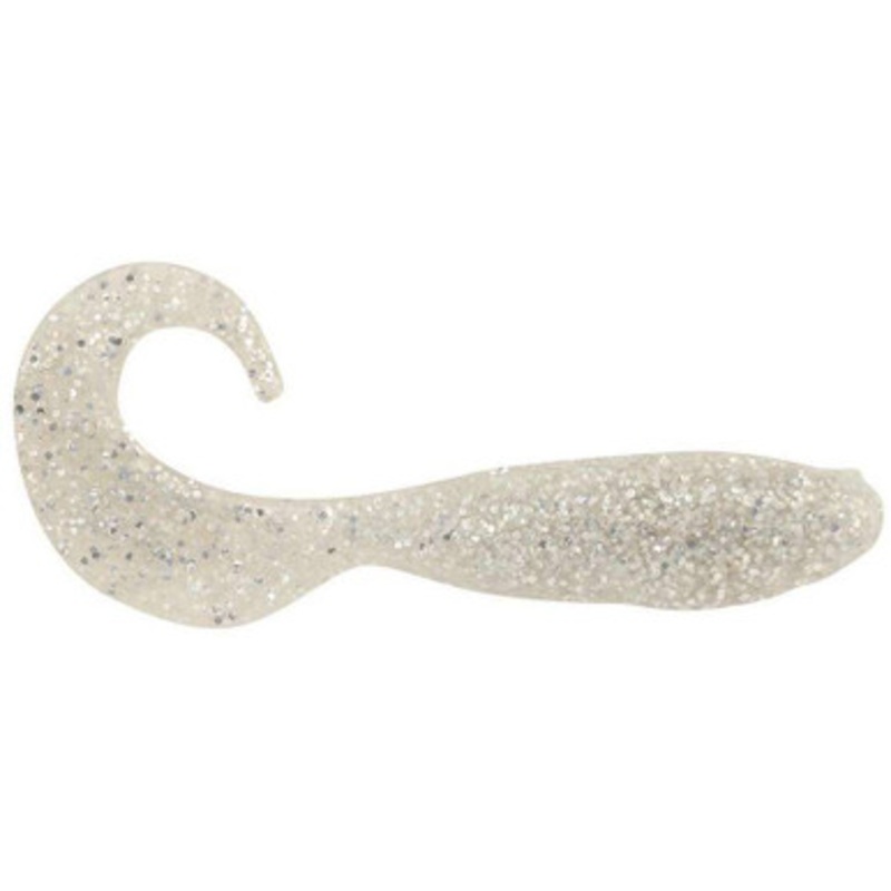 Berkley Gulp! Minnow Grub – 3in – White Bling