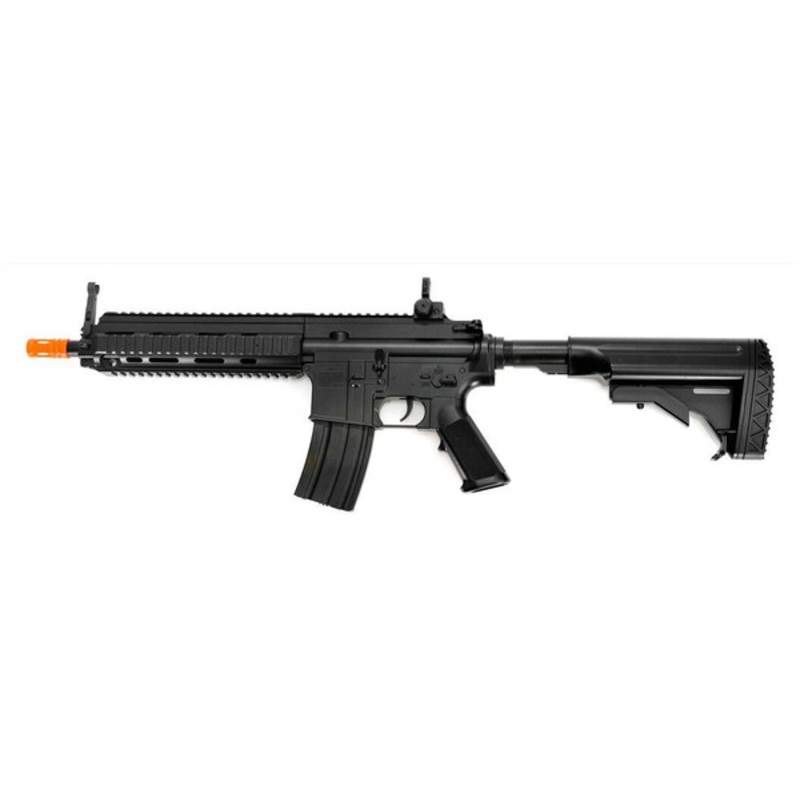 Double Eagle Full Auto AR Style Electric Airsoft Rifle, Black