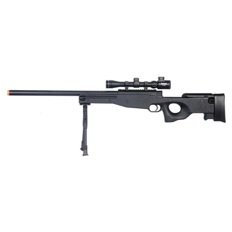 Double Eagle M59P Airsoft Sniper Rifle w/ Scope and Bipod