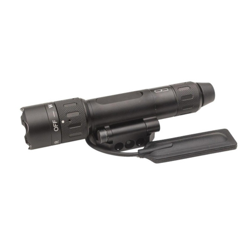 Insight WMX200 Flashlight, Rotational Fold, Black