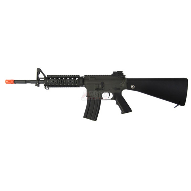 JG M16 RIS Sportline Airsoft Rifle, Black