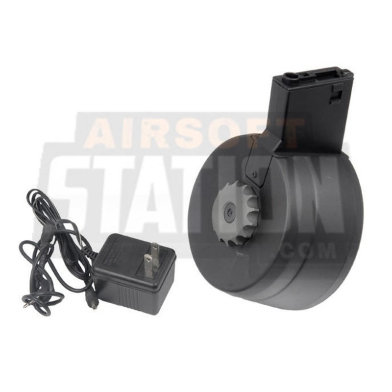AGM Auto Winding M4 Drum Magazine, 2000 Rounds