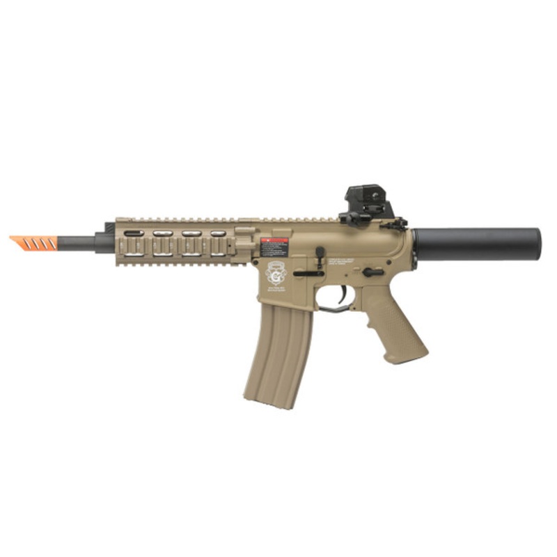 G&G Combat Machine CQW WASP Blowback Tan Airsoft Rifle