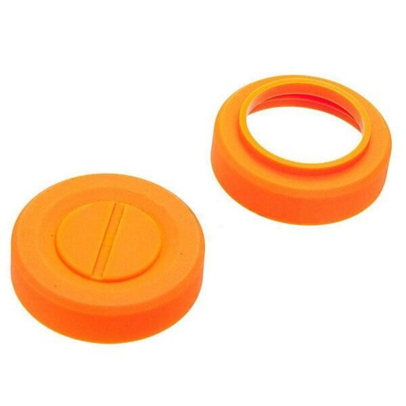 Hakkatsu Thunder B & Valken Thunder V Cylinder C Flashbang Cover Caps, Orange