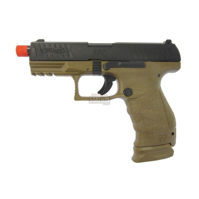 Walther PPQ Tac Gas Blowback Airsoft Pistol