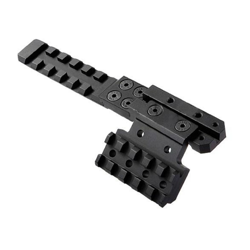 AK Rear Sight Metal Rail Mount