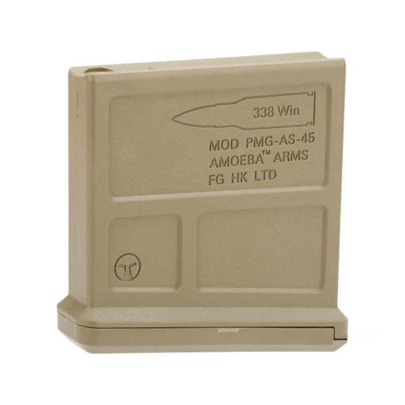 ARES Amoeba Gen 2 Striker Magazine, 60 BB, FDE/Tan