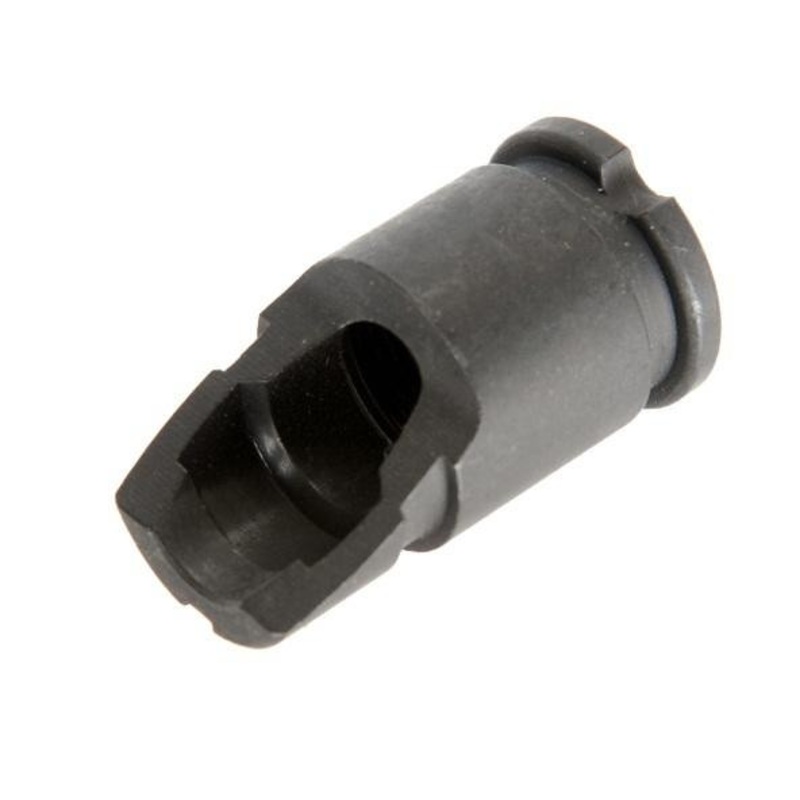 CYMA Metal AK-47 Style Black Flash Hider, 14mm CCW Threaded