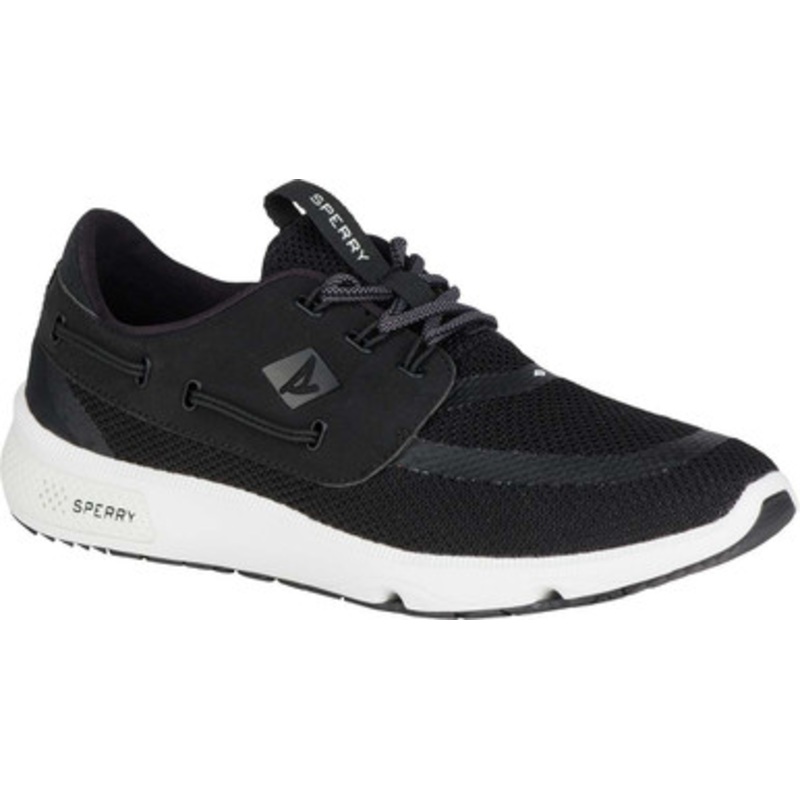 Sperry STS15524 7 Seas 3-Eye Boat Shoe – Black – Size 6