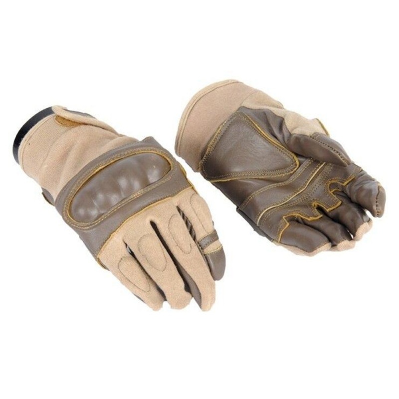 Tan Hard Knuckle Gloves