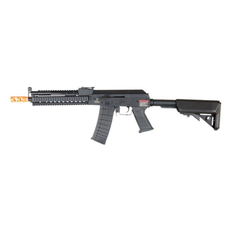 Lancer Tactical RIS AK Tactical AEG Airsoft Gun, Black