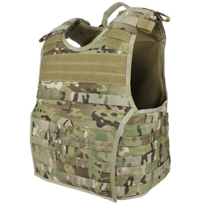 Condor MOLLE Exo Plate Carrier – MultiCam