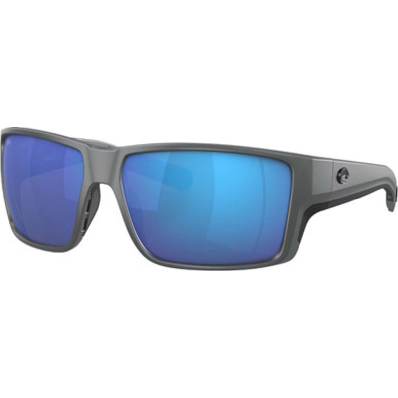 Costa Reefton Pro Sunglasses – Matte Gray/Blue Mirror 580G