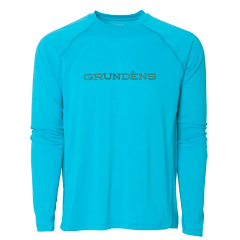 Grundens Solstrale Lightweight Long Sleeve Shirt – Turqouise – S