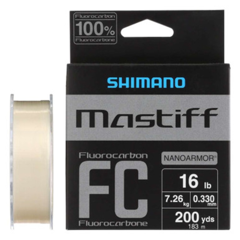Shimano Mastiff FC Fluorocarbon Line – 16lb – 200yds