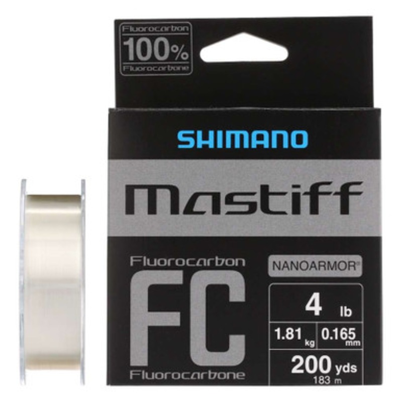 Shimano Mastiff FC Fluorocarbon Line – 4lb – 200yds