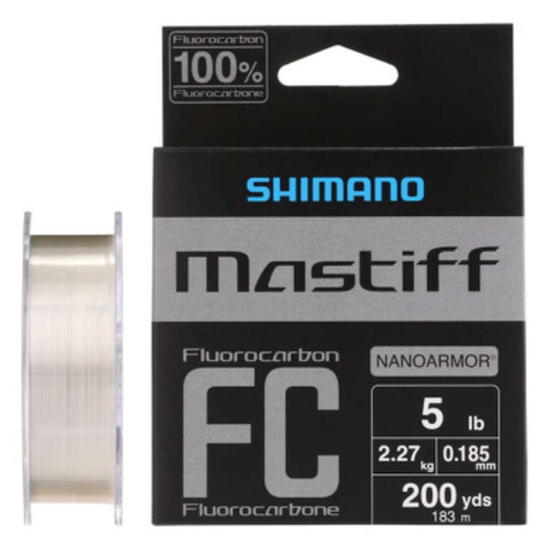 Shimano Mastiff FC Fluorocarbon Line – 5lb – 200yds