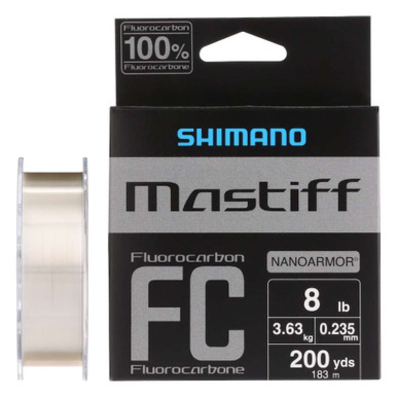 Shimano Mastiff FC Fluorocarbon Line – 8lb – 200yds