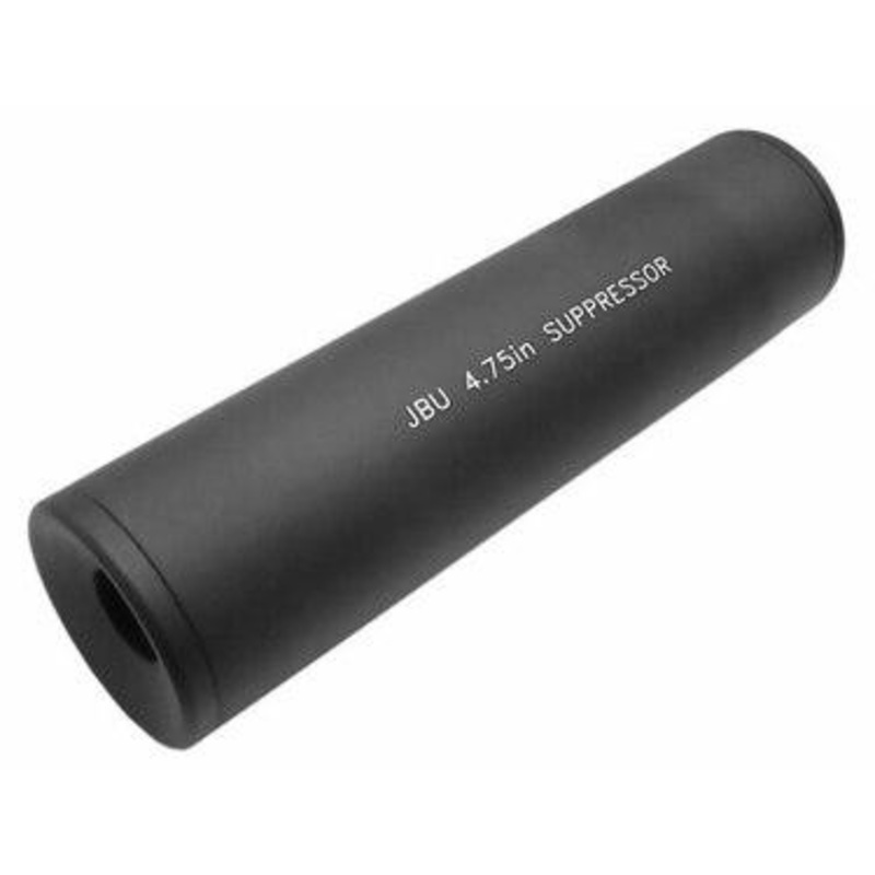 TSD JBU Fake Airsoft Suppressor, 4.75, Aluminum