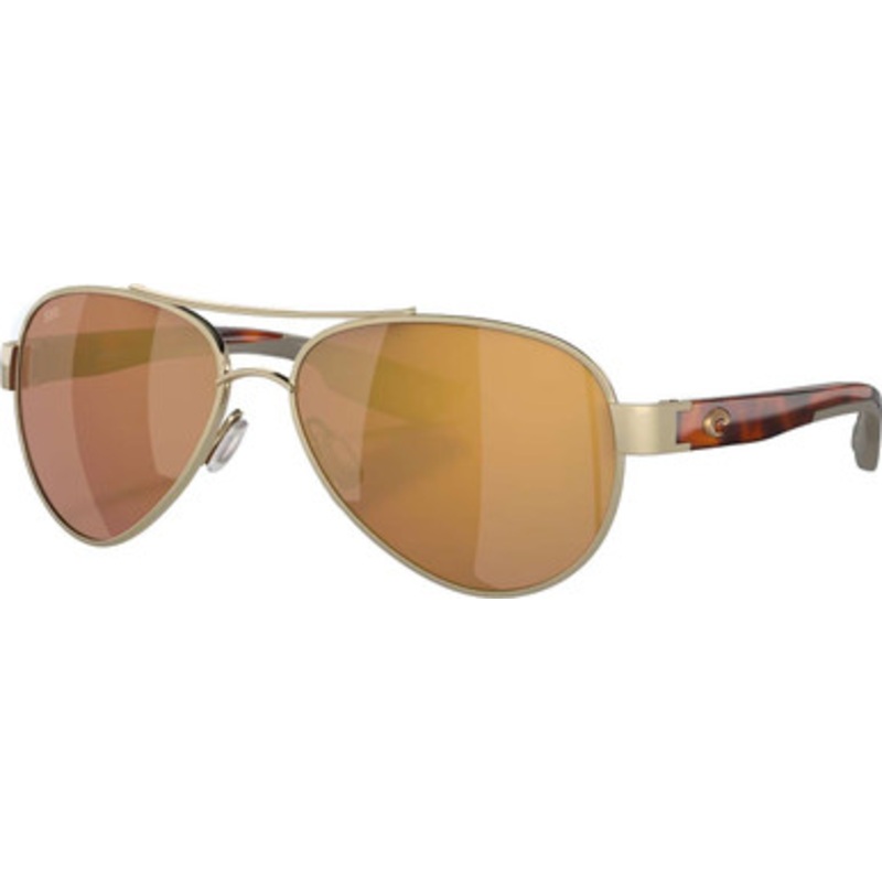 Costa Loreto Sunglasses – Brushed Gold/Gold Mirror 580G