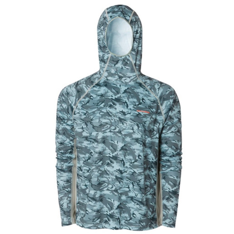 Grundens Solstrale Hoody – Refraction Camo Dark Slate – 2X-Large