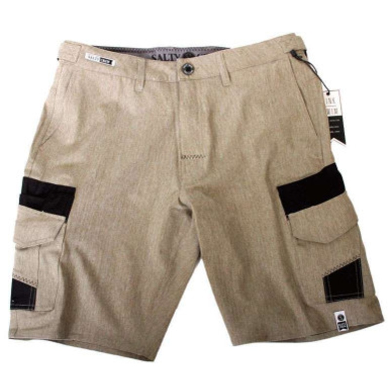 Salty Crew 115601 Deep Sea Fishing Short – Khaki – Size 30