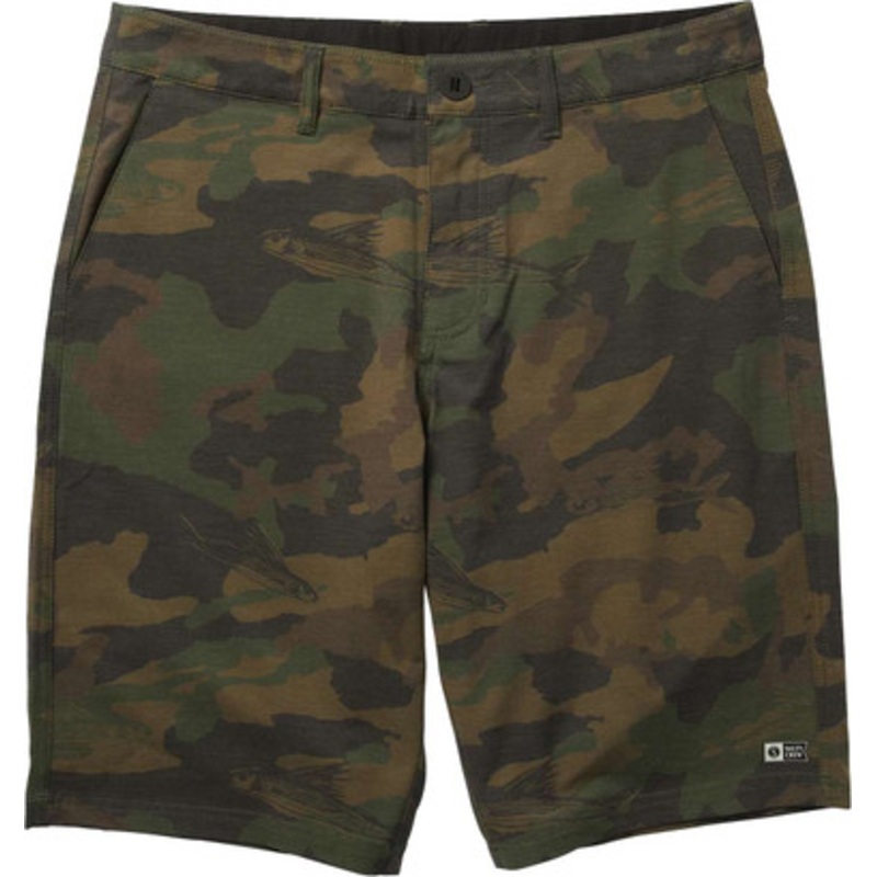 Salty Crew Drifter 21” Hybrid Walkshort – Camo – 38