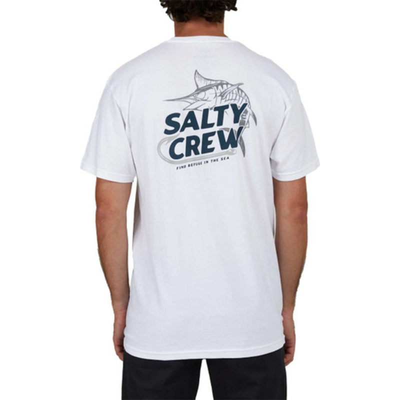 Salty Crew Hook Up Short Sleeve T-Shirt – White – 2X-Large
