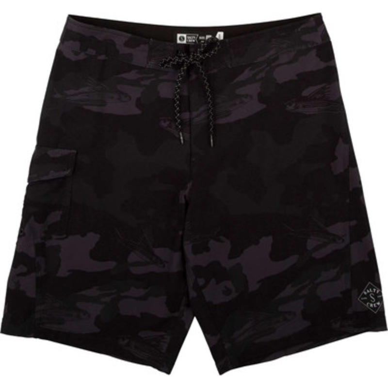 Salty Crew Lowtide Boardshort – Black Camo – 38