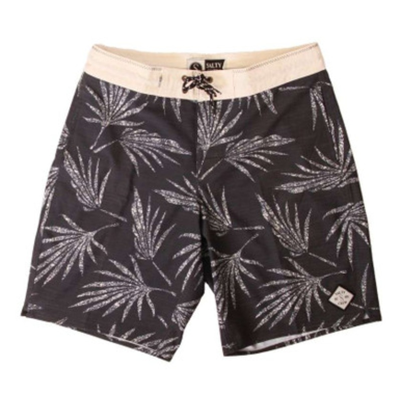 Salty Crew Palm Deck Short – Black 36