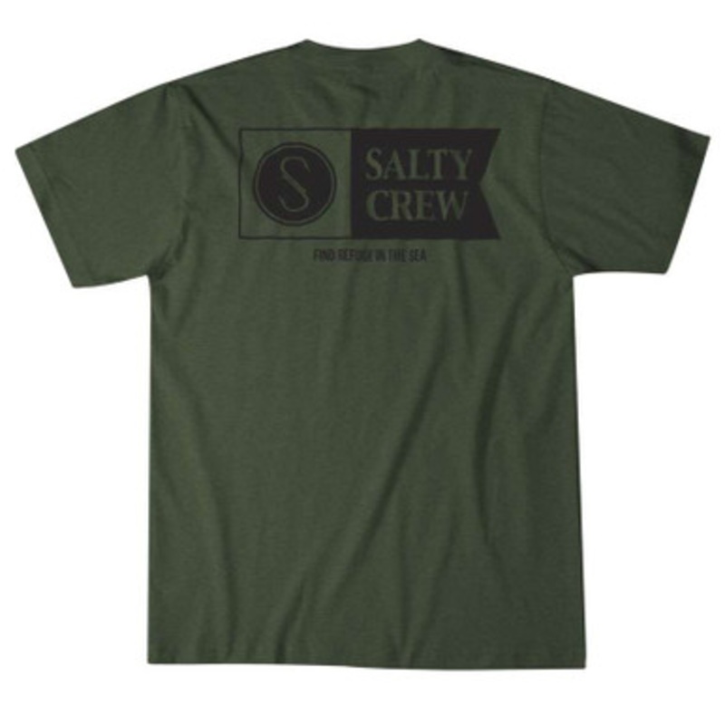 Salty Crew Alpha Refuge Short Sleeve T-Shirt L