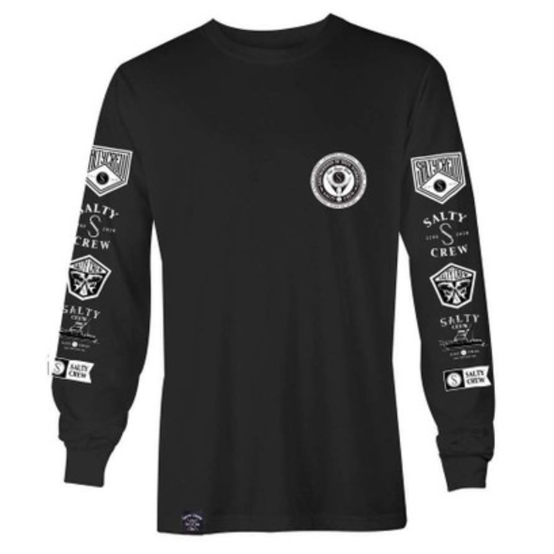 Salty Crew Iron Workers Fish Tech Long Sleeve T-Shirt – X-Large