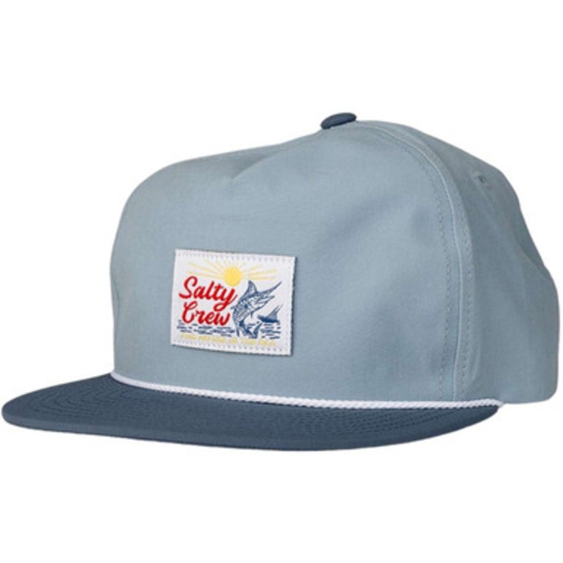 Salty Crew Jackpot 5 Panel Hat – Marine Blue