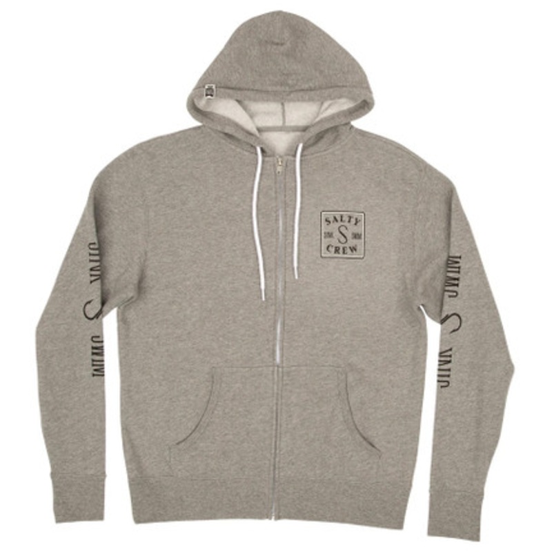Salty Crew Squared Up Zip Fleece – M