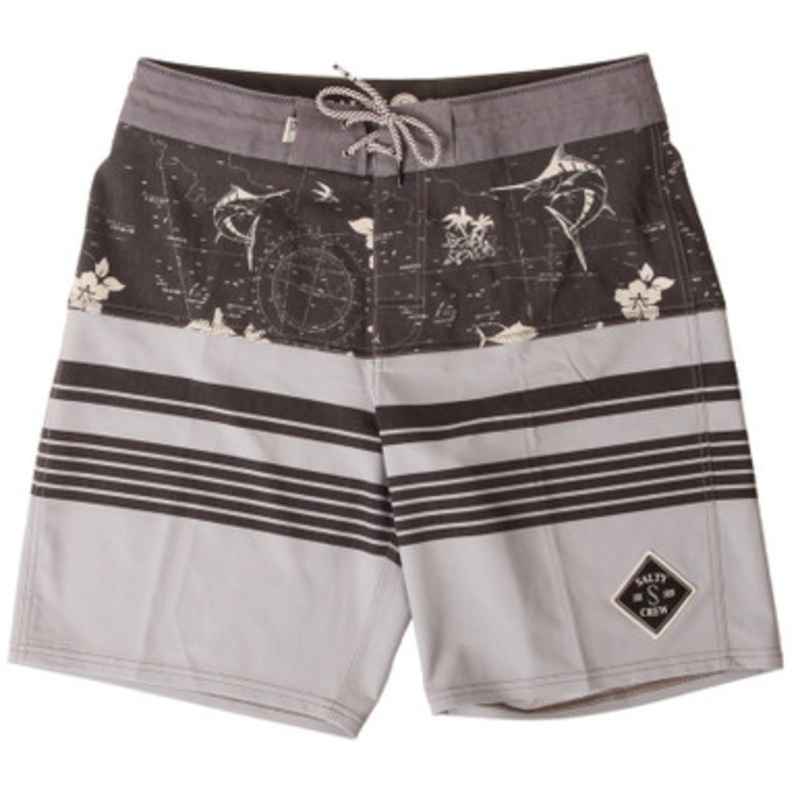 Salty Crew Striped Marlin Utility Trunk Boardshort – 30
