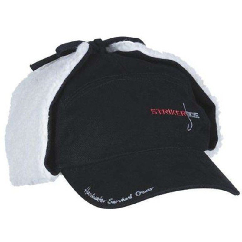 Striker Trapper Hat – Black – L/XL