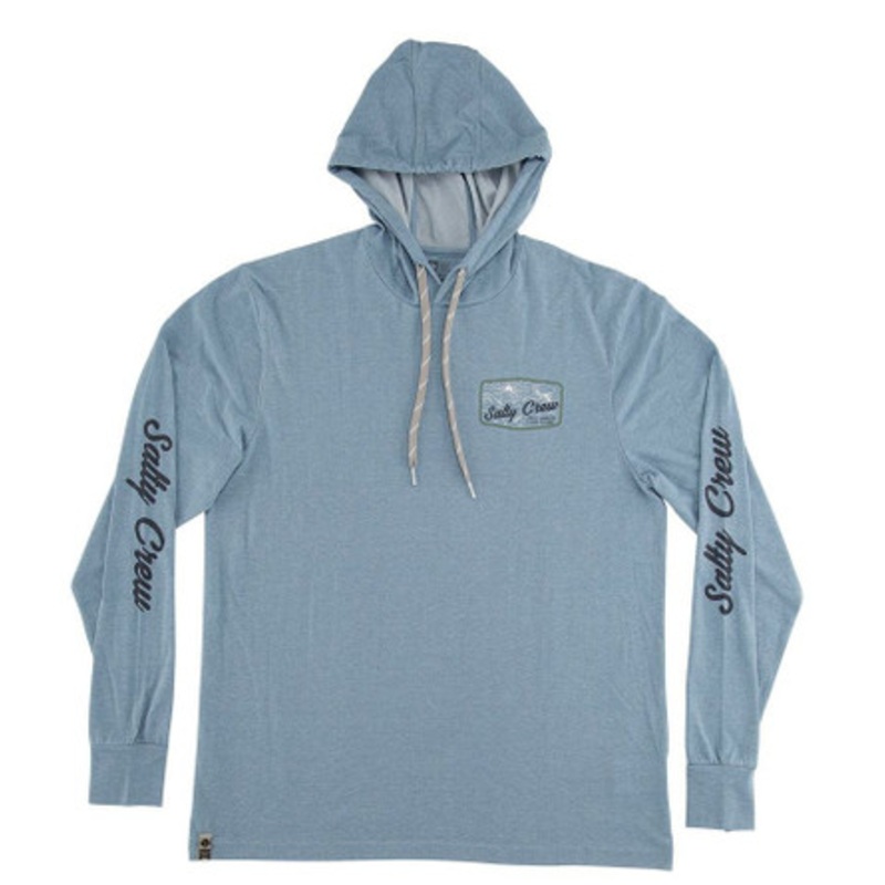 Salty Crew Frenzy Long Sleeve Hooded Tech Shirt – 2XL