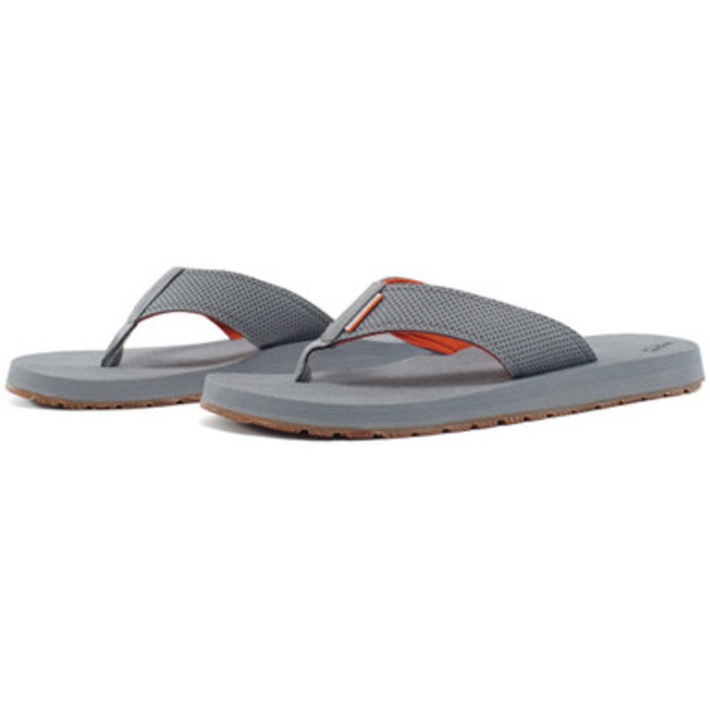 Grundens Deck Hand Sandal – Monument Grey – 8