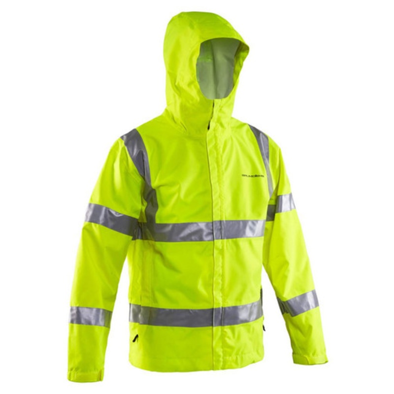 Grundens Weather Watch Hooded Jacket – ANSI Reflective Yellow – 4XL