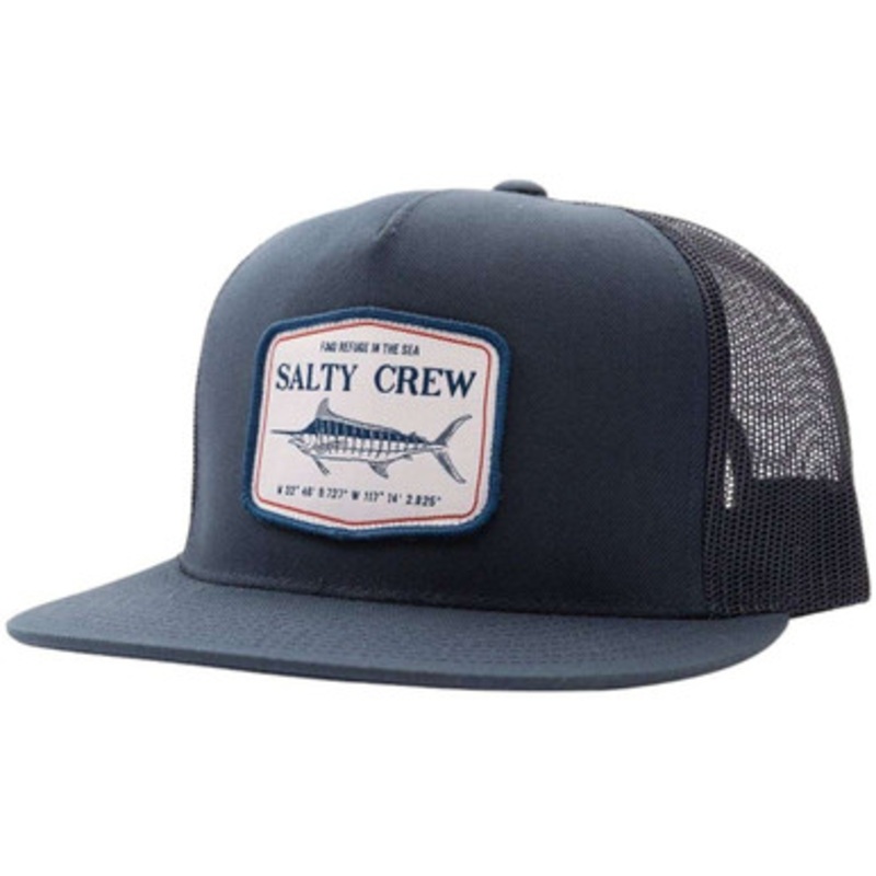Salty Crew Stealth Trucker Hat – Navy