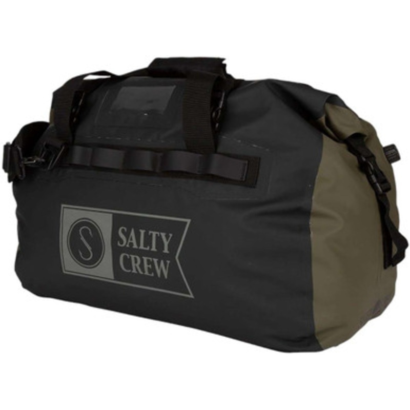 Salty Crew Voyager Duffle Bag – Black/Military