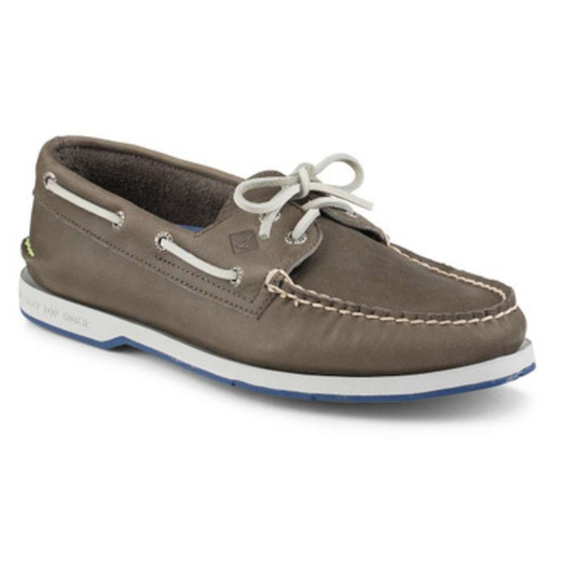 Sperry Captain’s Authentic Original 2-Eye Boat Shoe – Grey – 10.5M