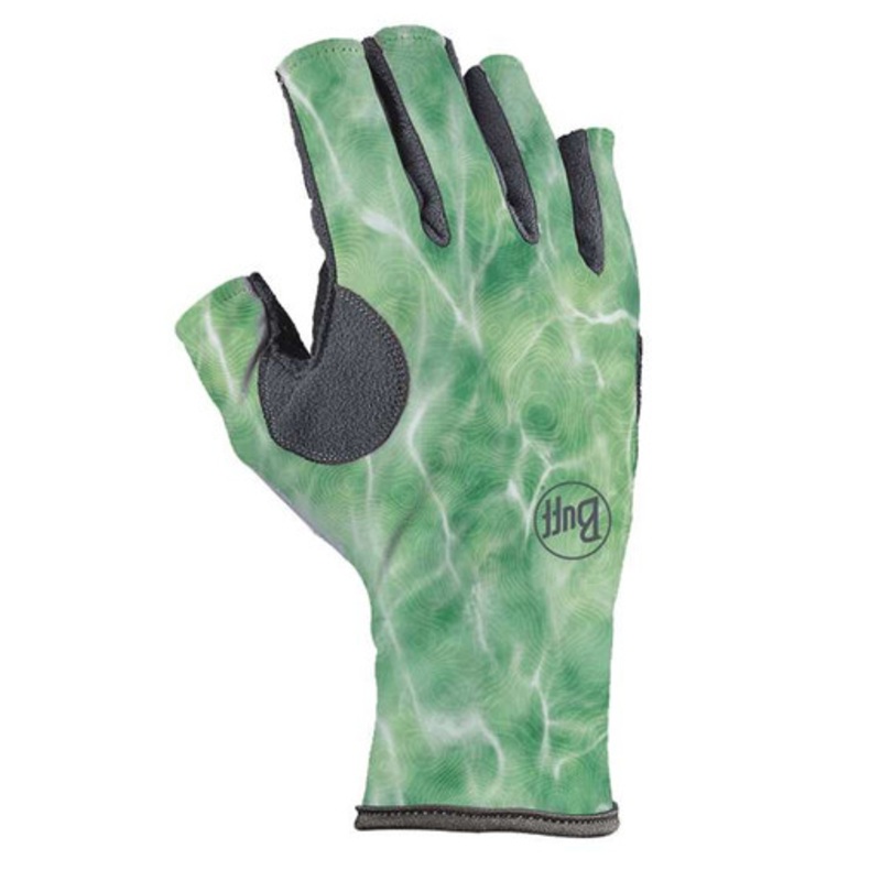 Buff Pro Series Angler 3 Bug Slinger Glove – Water Camo Green XL/2XL
