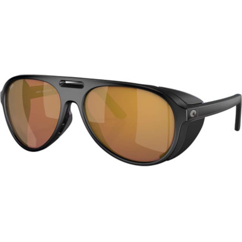 Costa Grand Catalina Sunglasses – Matte Black/Gold Mirror 580G