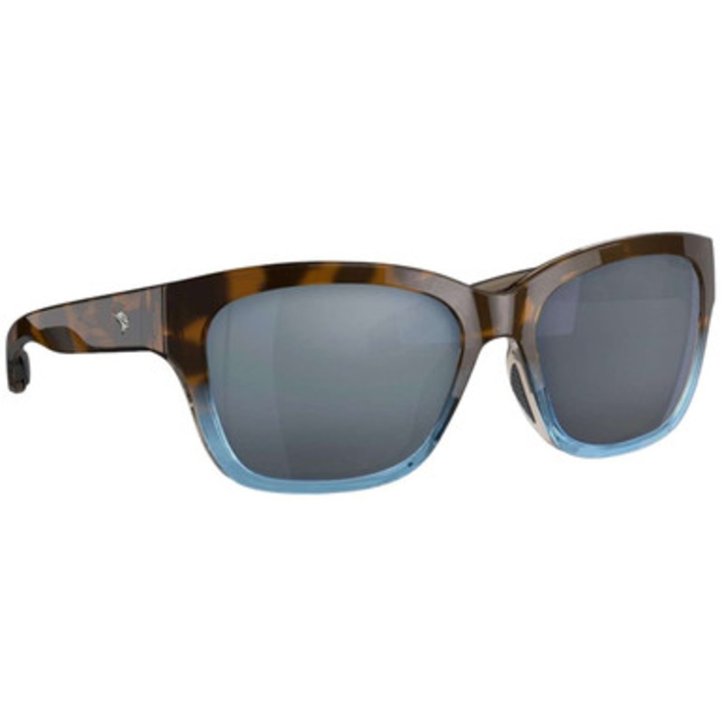 Fin-Nor Mordida Sunglasses – Amber Tort/Blue Fade Frame/Grey Poly Lens