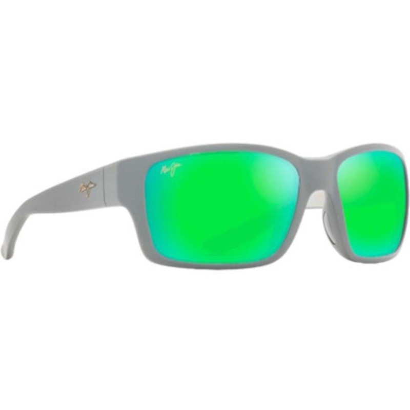 Maui Jim Mangroves Sunglasses – Matte Dark Grey Frame/Maui Green Lens